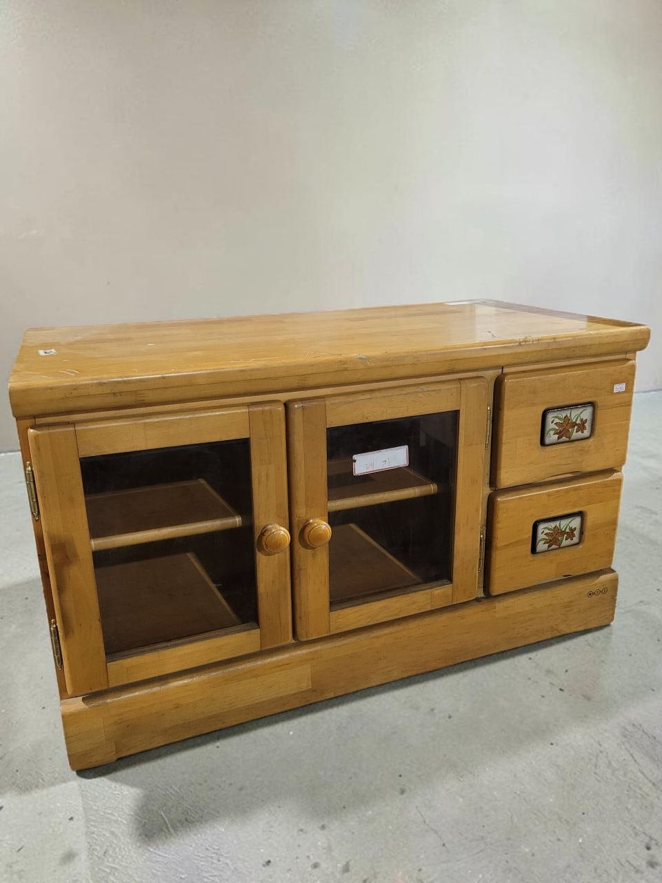 Wooden Low TV stand