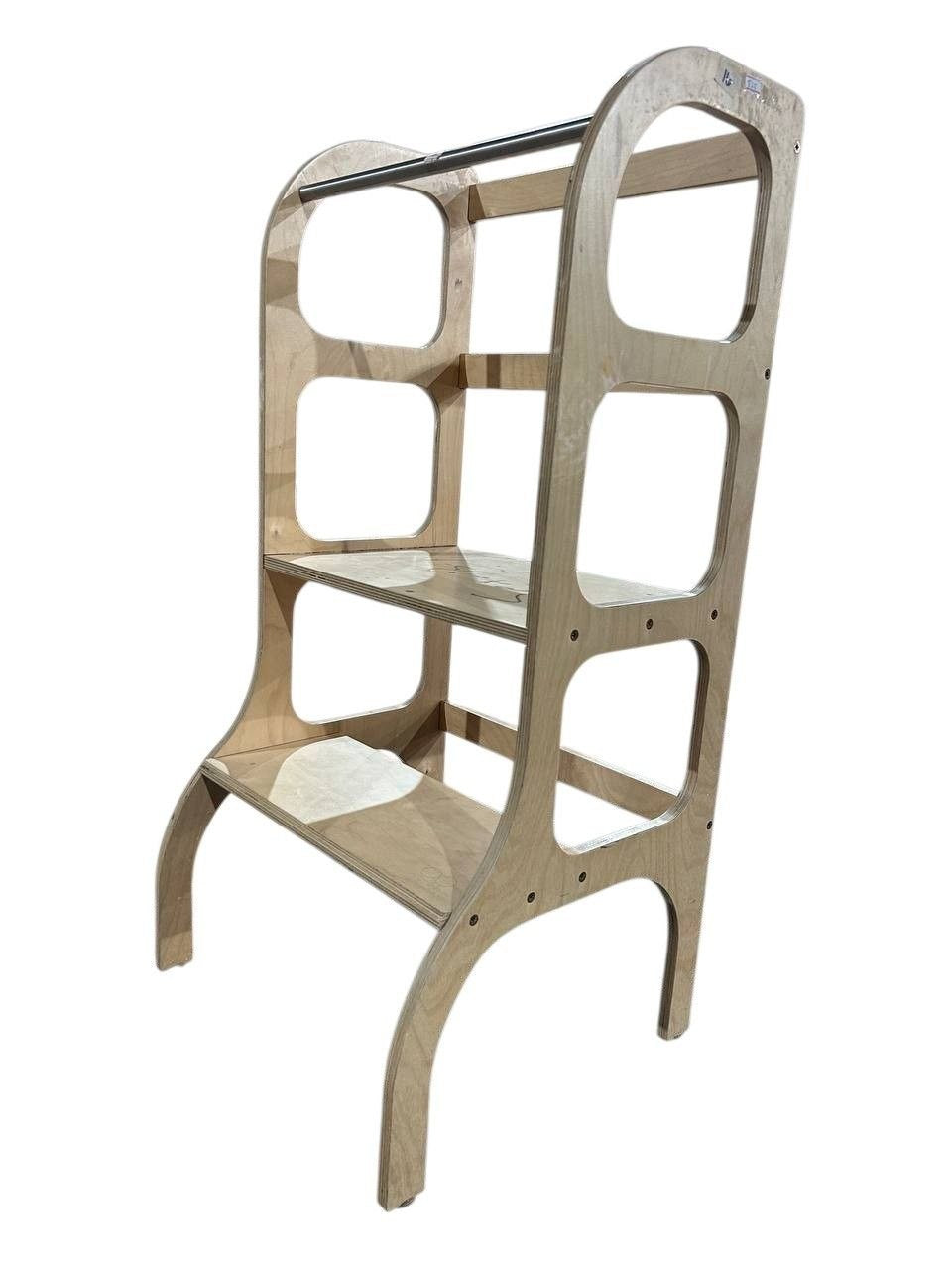Wooden Montessori Kids' Learning Tower / Kitchen Helper Stool