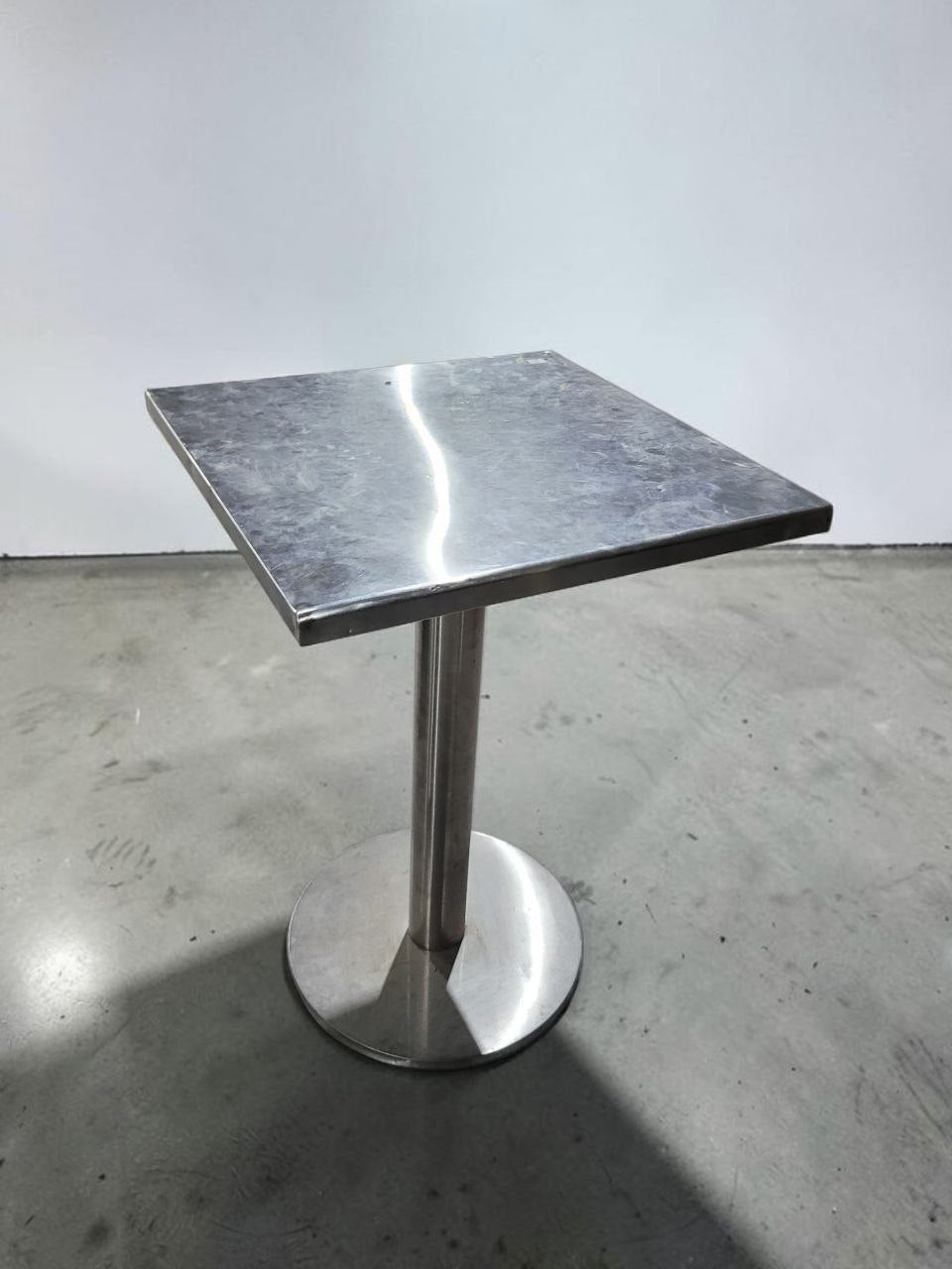 Stainless Steel Pedestal Bistro