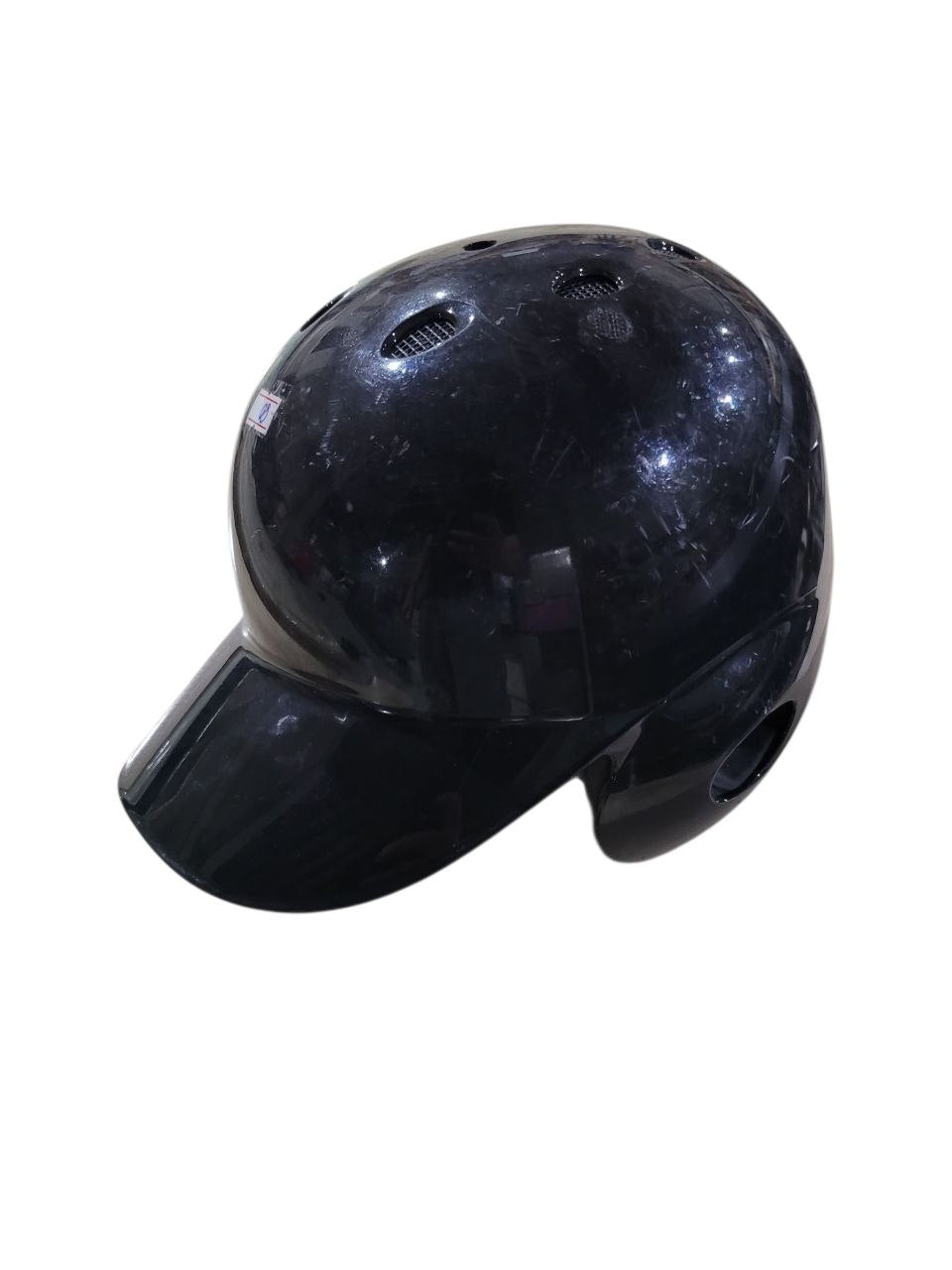 Black Baseball / Softball Batting Helmet.